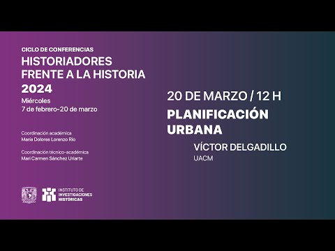 7/7 Ciclo de conferencias