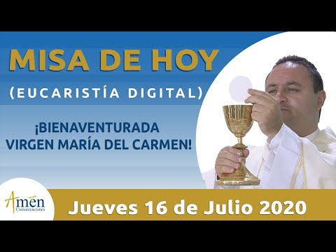 Misa de Hoy Eucaristía Digital Jueves 16 de Julio 2020 l Padre Fabio Giraldo