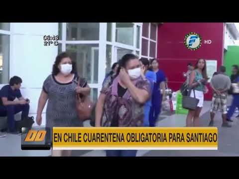 Santiago de Chile vuelve a cuarentena obligatoria