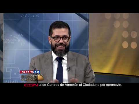El abogado constitucionalista Nassef Perdomo habla sobre las medidas legales frente el coronavirus