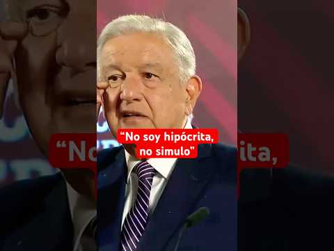 AMLO cuenta que no tiene intenciones de seguir en el ojo público  #shorts