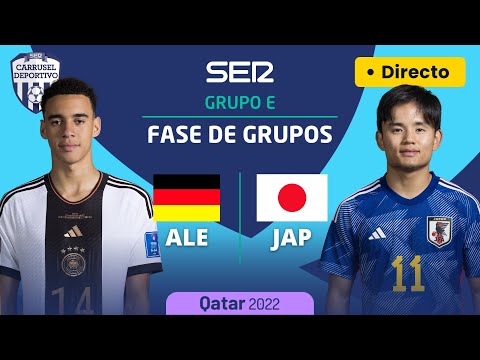 ALEMANIA - JAPÓN (GRUPO E - JORNADA 1) | MUNDIAL DE #QATAR2022 EN DIRECTO )