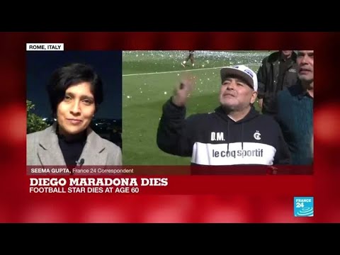 'Ciao Diego': Napoli bid farewell to club legend Maradona
