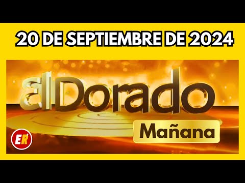 DORADO MAÑANA de HOY Resultado viernes 20 de septiembre de 2024