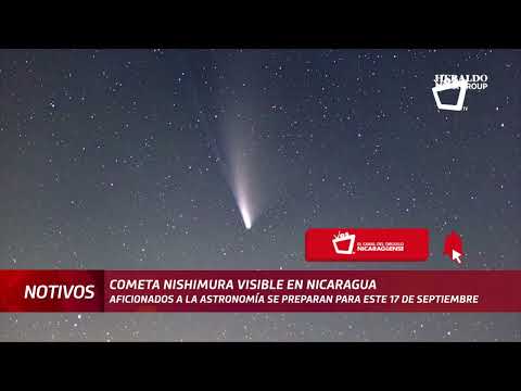 Cometa Nishimura será visible en Nicaragua a partir del 12 de septiembre