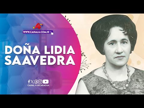 Homenaje a la memoria de Doña Lidia Saavedra en el 129 Aniversario de La Libertad, Chontales