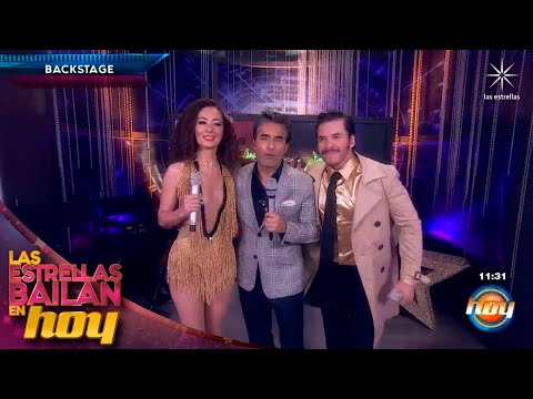 Raúl Sandoval y Claudia Troyo felices por su participación en #LasEstrellasBailanEnHoy