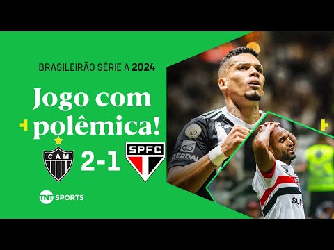 SÃO PAULO TEM JOGADOR EXPULSO E GALO VOLTA A VENCER NA ARENA MRV! ATLÉTICO-MG 2 X 1 SÃO PAULO