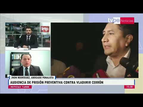 Noticias Tarde | Jhon Rodríguez, abogado penalista