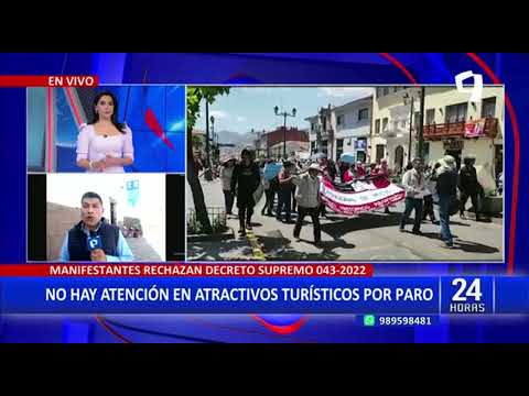 Paro de 48 horas en Cusco: no habrá atención en centros turísticos por manifestación