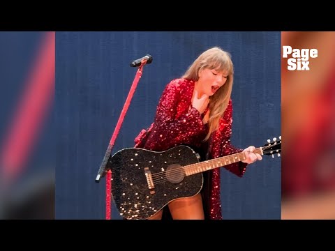 Taylor Swift chokes on bug mid-show without missing a beat