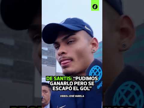 JERIEL DE SANTIS tras fallar gol en COLO COLO 0-0 ALIANZA LIMA: Pudimos ganarlo | Depor