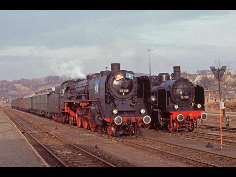 „Fahrt Frei“ für den Postexpress Teil 1- Parallelausfahrt mit 03 001 und 38 1182 in Wünschendorf/E.