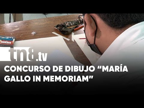 Alcaldía de Managua realizó Concurso de Dibujo “María Gallo In Memoriam” - Nicaragua