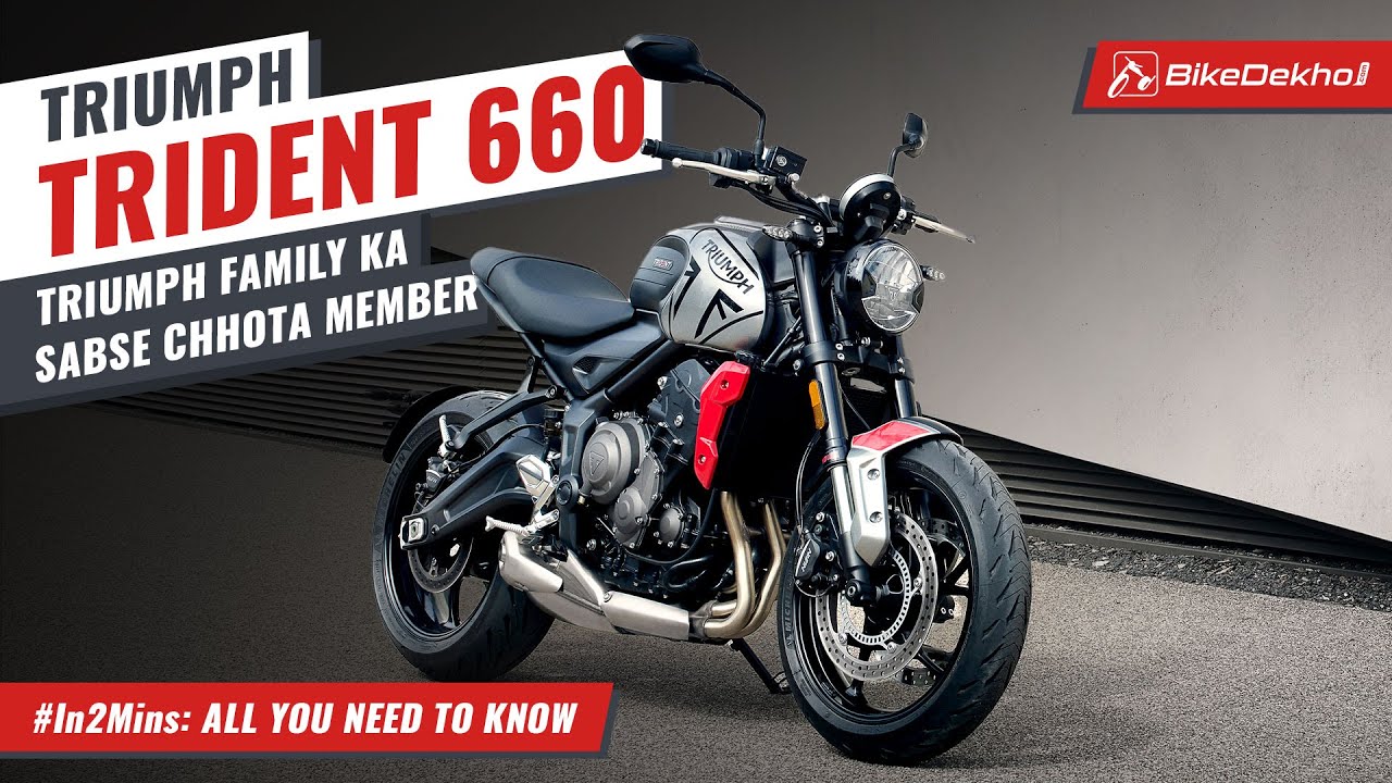 Triumph Trident 660 #In2Mins | The perfect entry-level Triumph? | In Hindi