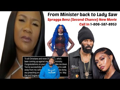 Lady Saw leaves Ministry to Backslide?  Spragga Benz New Movie and a bag a tingz