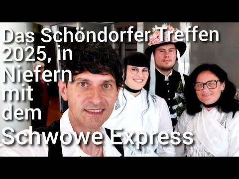 Das Schöndorfer Treffen 2025, in Niefern mit dem Schwowe Express