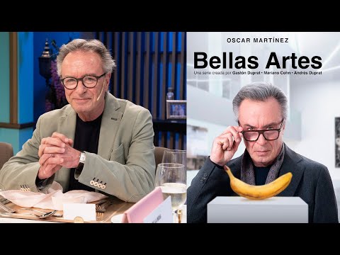 Oscar Martínez se refirió a Bellas artes, su nueva serie y confesó: Estoy muy orgulloso
