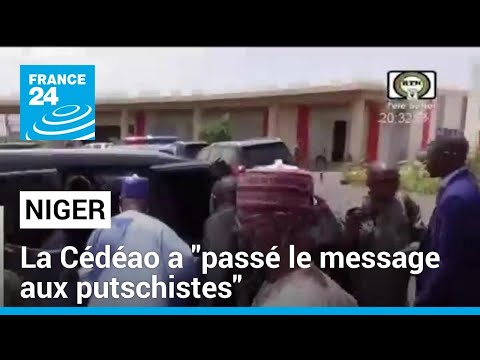 Au Niger, la délégation de la Cédéao a passé le message aux putschistes • FRANCE 24
