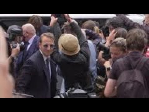 Johnny Depp mobbed by fans as he arrives at UK High Court