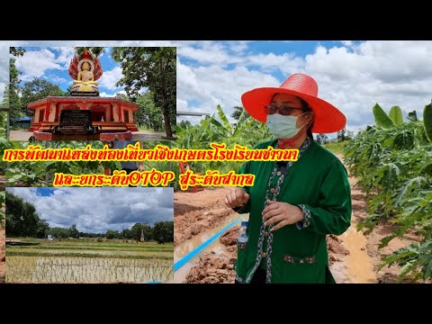 การพัฒนาแหล่งท่องเที่ยวเชิงเกษ การพัฒนาแหล่งท่องเที่ยวเชิงเกษ