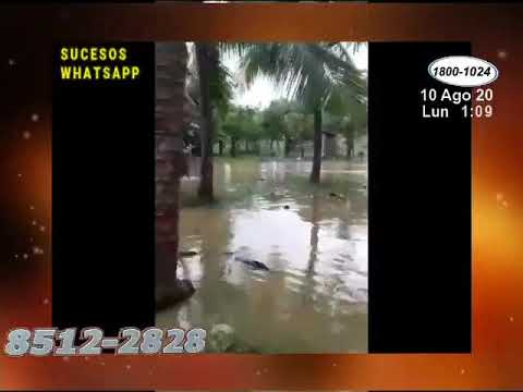 Fuertes lluvias causan estragos en varias zonas de la costa Caribe norte