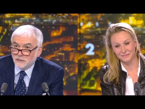 Pascal Praud obligé de viré Marion Maréchal du plateau de Cnews