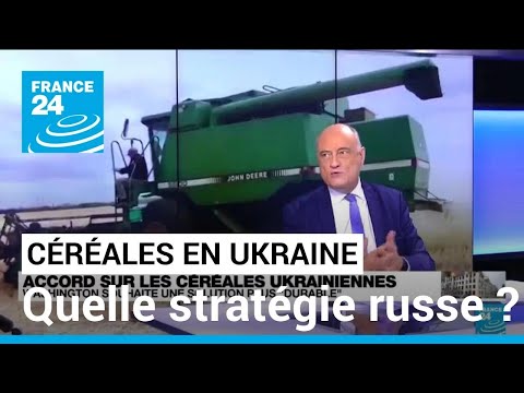 Accord céréalier en mer Noire : la stratégie russe • FRANCE 24