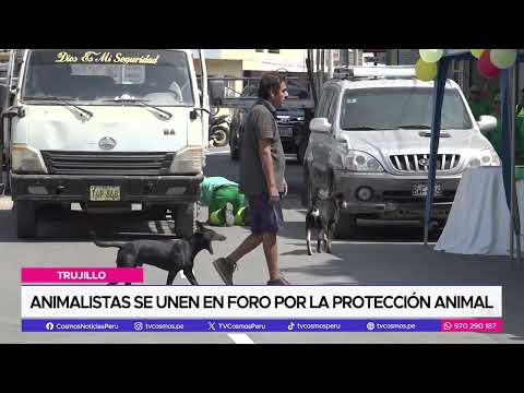 Trujillo: Animalistas se unen en foro por la protección animal