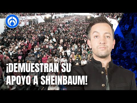 Realizan evento para Claudia Sheinbaum en Ecatepec... pero sin Sheinbaum