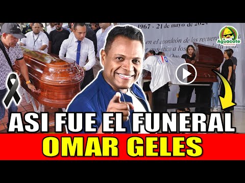 FUNERAL de Omar Geles CANTANTE y COMPOSITOR de Vallenato | Así fue el Velatorio de Omar Geles