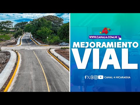Alcaldía de Managua inaugura mejoramiento vial que conecta Camino de Oriente y Villa Fontana