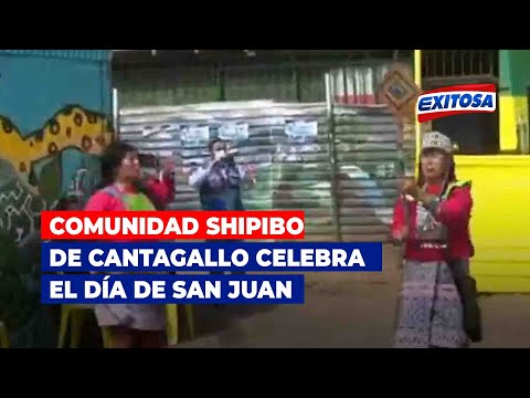 Comunidad shipibo de Cantagallo celebra el Día de San Juan