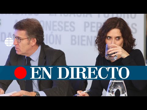 DIRECTO | Ayuso, Feijóo, Mañueco, López Miras y Moreno participan en una mesa organizada por el PP