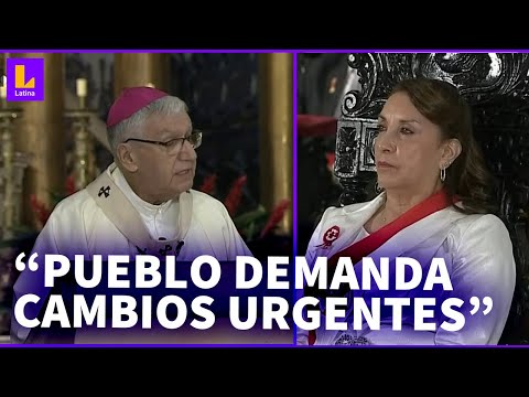 Arzobispo de Lima a autoridades peruanas: Nuestro pueblo demanda cambios urgentes.