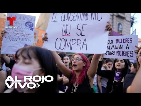 EN VIVO: Cientos de personas marchan en Argentina por el Día de la Mujer | Al Rojo Vivo