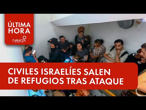 Civiles ya pueden salir de sus refugios en Israel tras ataque aéreo de Irán | Última Hora Caracol