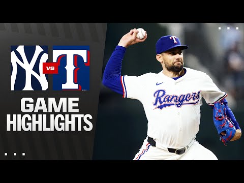 Yankees vs. Rangers Game Highlights (8/5/25)  | MLB Highlights