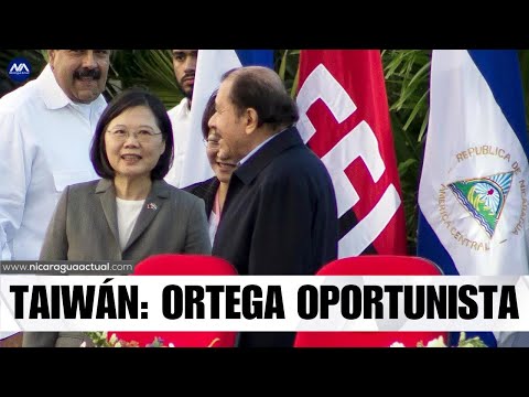 Daniel Ortega menosprecia a Taiwán luego que recibió millones de dólares en proyectos sociales