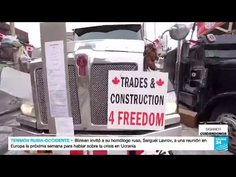 Canadá: la Policía dice estar lista para expulsar a los manifestantes del 'Convoy de la Libertad'