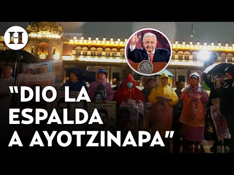 “Nos traicionó”: Padres de los 43 de Ayotzinapa acusan a AMLO de proteger al Ejército en el caso