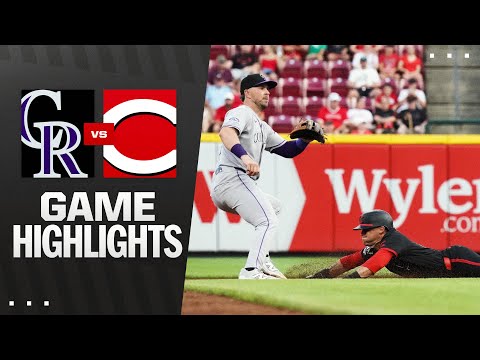 Rockies vs. Reds Game Highlights (7/11/25) | MLB Highlights