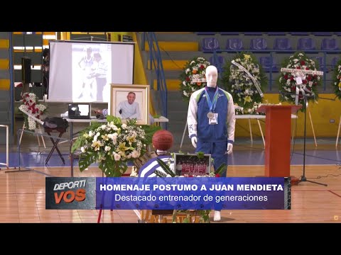 DEPORTIVOS: Homenaje póstumo a Juan Mendieta, destacado entrenador de baloncesto nicaragüense