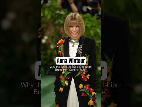 Once upon a time, #AnnaWintour caused some confusion at the #METGala  (: Getty) #shorts