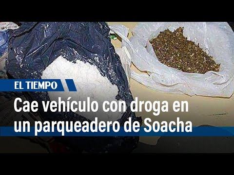 La policía halló 29 kilos de marihuana y 3 kilos de base de coca en un vehículo en Soacha  l El T