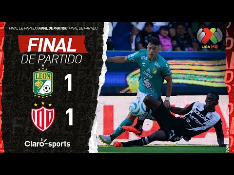 León (1-1) Necaxa | Resumen Final | Liga MX | Apertura 2023 | Jornada 7