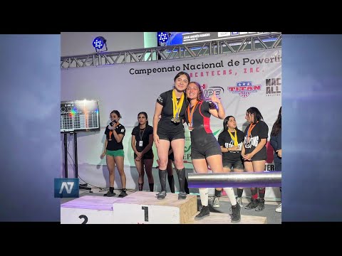 Ana Sophia Arriola Vargas impone récord nacional en el XV Campeonato Nacional de Powerlifting