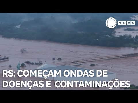 Ondas de doenças e contaminações começam a surgir no RS