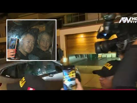 Alberto Fujimori llega a vivienda de Keiko tras abandonar el penal de la Diroes