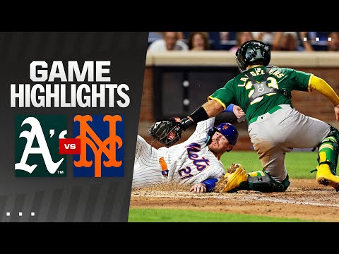 As vs. Mets Game Highlights (8/14/24) | MLB Highlights